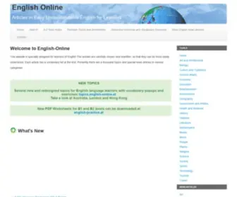 English-Online.at(English Online) Screenshot