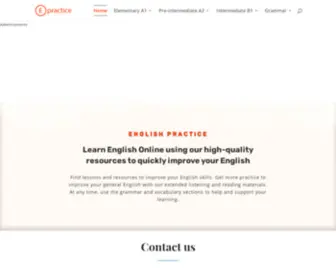 English-Practice.net(English Practice Online) Screenshot