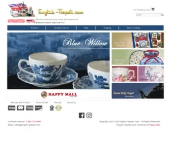 English-Teapots.com(English Teapots & Gifts) Screenshot