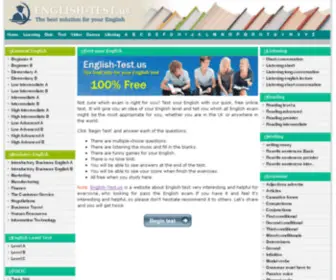 English-Test.us(TOEFL) Screenshot