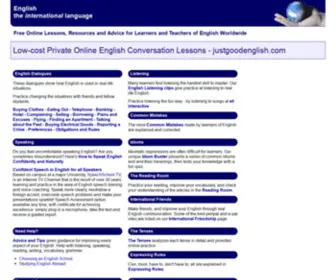 English-The-International-Language.com(English The International Language) Screenshot