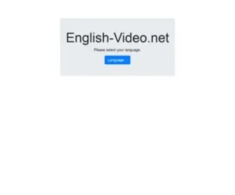 English-Video.net(Top page) Screenshot