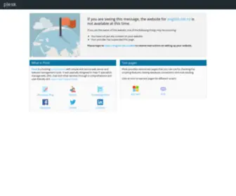 English.net.nz(Domain Default page) Screenshot