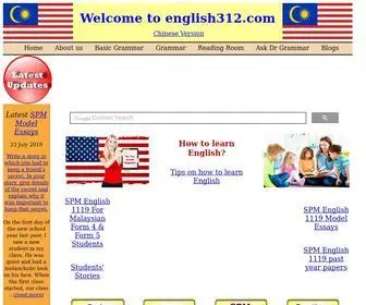 English312.com(English 312) Screenshot