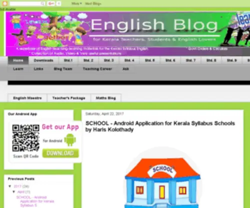 English4Keralasyllabus.in(English Blog) Screenshot