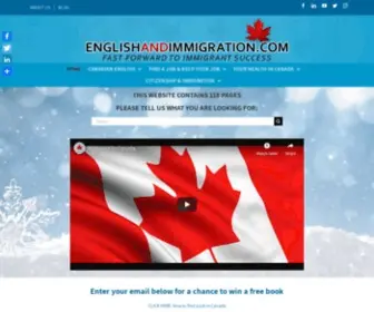 Englishandimmigration.com(English & Immigration) Screenshot