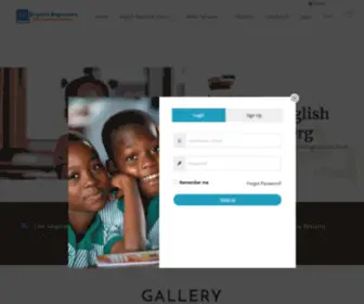 Englishbeginners.org(Yell Club) Screenshot
