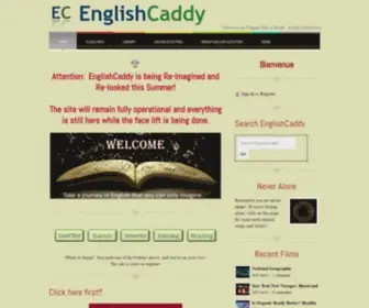 Englishcaddy.org(Englishcaddy) Screenshot