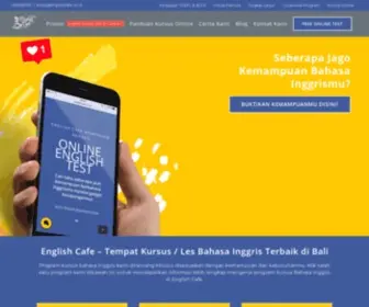 Englishcafe.co.id(Kursus Bahasa Inggris di Bali Murah) Screenshot