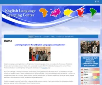 Englishcenter.org(English Learning Center Marietta) Screenshot