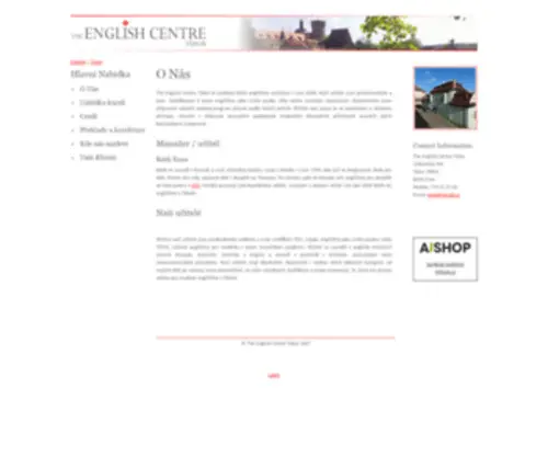 Englishcentre.cz(JazykovÃ¡ Âkola angličtiny) Screenshot