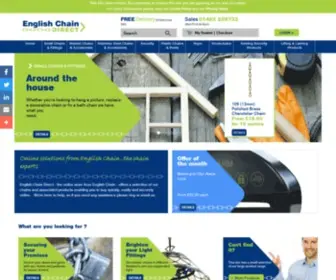 Englishchaindirect.co.uk(English Chain Suppliers) Screenshot