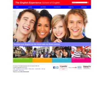 Englishexp.co.uk(English Experience) Screenshot