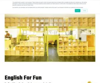 Englishforfun.es(English for Fun) Screenshot