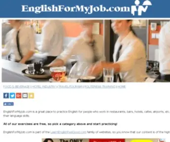 Englishformyjob.com(Hospitality English (ESL/VESL)) Screenshot