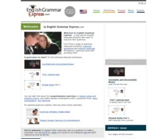 Englishgrammarexpress.com(English Grammar Express) Screenshot