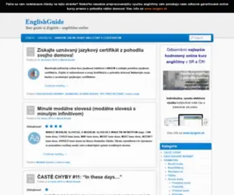Englishguide.sk(Your guide to English) Screenshot