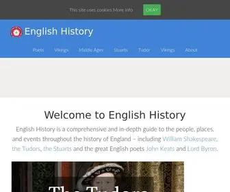 Englishhistory.net(English History) Screenshot