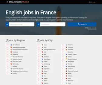 EnglishJobs.fr(English-speaking jobs in France) Screenshot