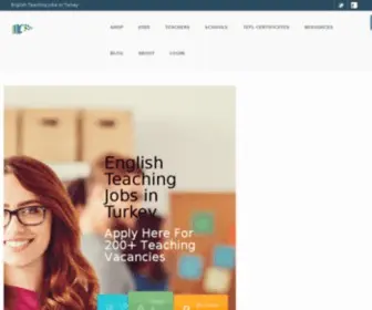 EnglishJobsturkey.com(English Teaching Jobs in Turkey) Screenshot