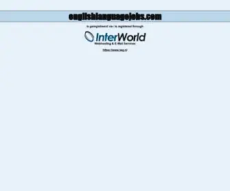 Englishlanguagejobs.com(InterWorld) Screenshot