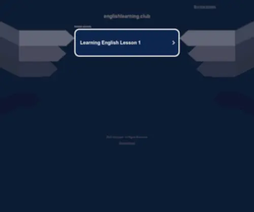 Englishlearning.club(面对面和在线英语学习) Screenshot