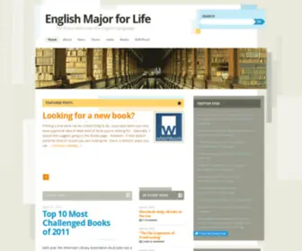 Englishmajorforlife.com(English Major for Life) Screenshot