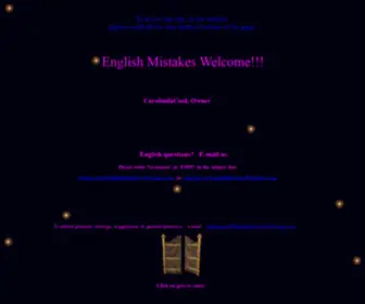 Englishmistakeswelcome.com(English Mistakes Welcome) Screenshot
