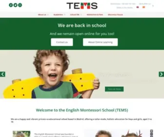 Englishmontessorischool.com(British Montessori School in Madrid) Screenshot