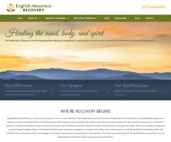 Englishmountain.com(English Mountain Recovery Center) Screenshot