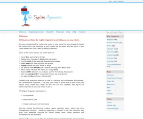 Englishorganizer.com(Englishorganizer) Screenshot