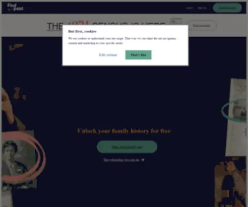 Englishorigins.com(Trace your Family Tree Online) Screenshot