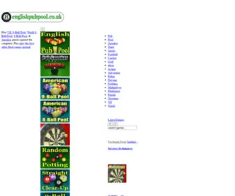 Englishpubpool.co.uk(English Pub Pool Games) Screenshot