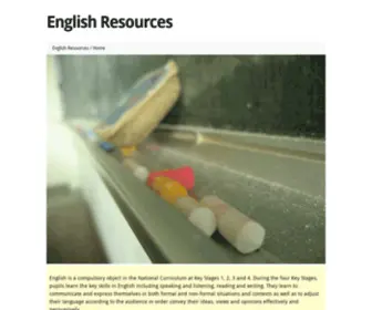 Englishresources.co.uk(English Resources) Screenshot