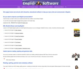 Englishsoftware.com.au(English Software to help you read) Screenshot