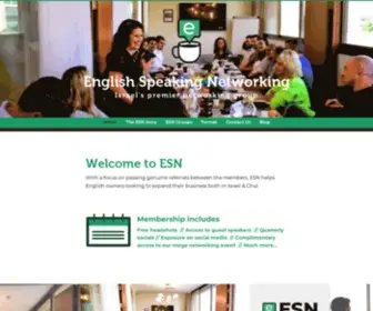 Englishspeakingnetworking.com(English Speaking Networking) Screenshot