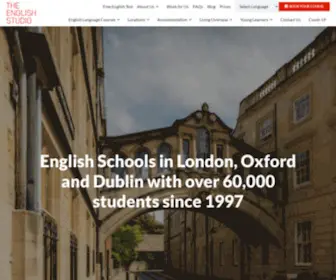 Englishstudio.com(English School in London) Screenshot