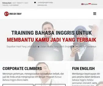 Englishtoday.co.id(English Today website) Screenshot