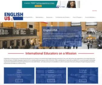 Englishusa.org(Study English usa) Screenshot