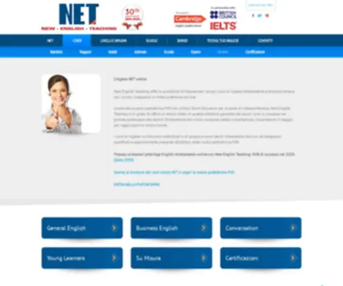 Englishwebschool.it(Corsi di inglese on) Screenshot