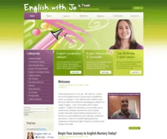 EnglishwithJo.com(English with Jo) Screenshot