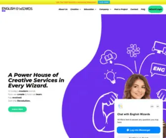 Englishwizards.pl(English Wizards) Screenshot