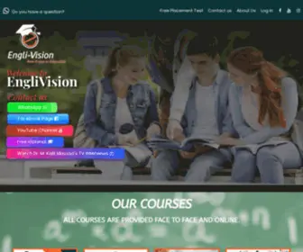 Englivision.com(IELTS Courses) Screenshot