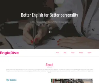 Englodive.com(EngloDive English Course) Screenshot