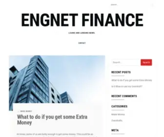 Engnet.co.uk(Loans and lending news) Screenshot