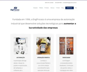 Engprocess.com.br(Automação Industrial) Screenshot