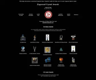 Engravedcrystalawards.com(Engraved Crystal Awards) Screenshot