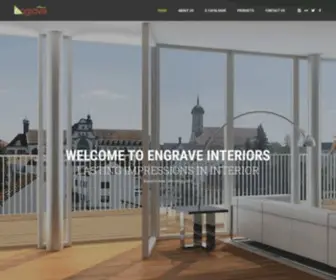 Engraveinteriors.com(Engrave Interiors) Screenshot