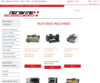 Engraving-Machines-Plus.com(Engraving Machines) Screenshot