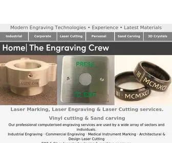 Engravingcrew.com.au(Engraving Solutions) Screenshot